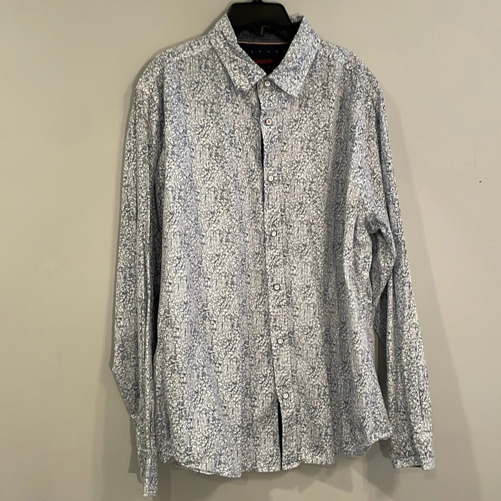 Patterned Button Down - image 1